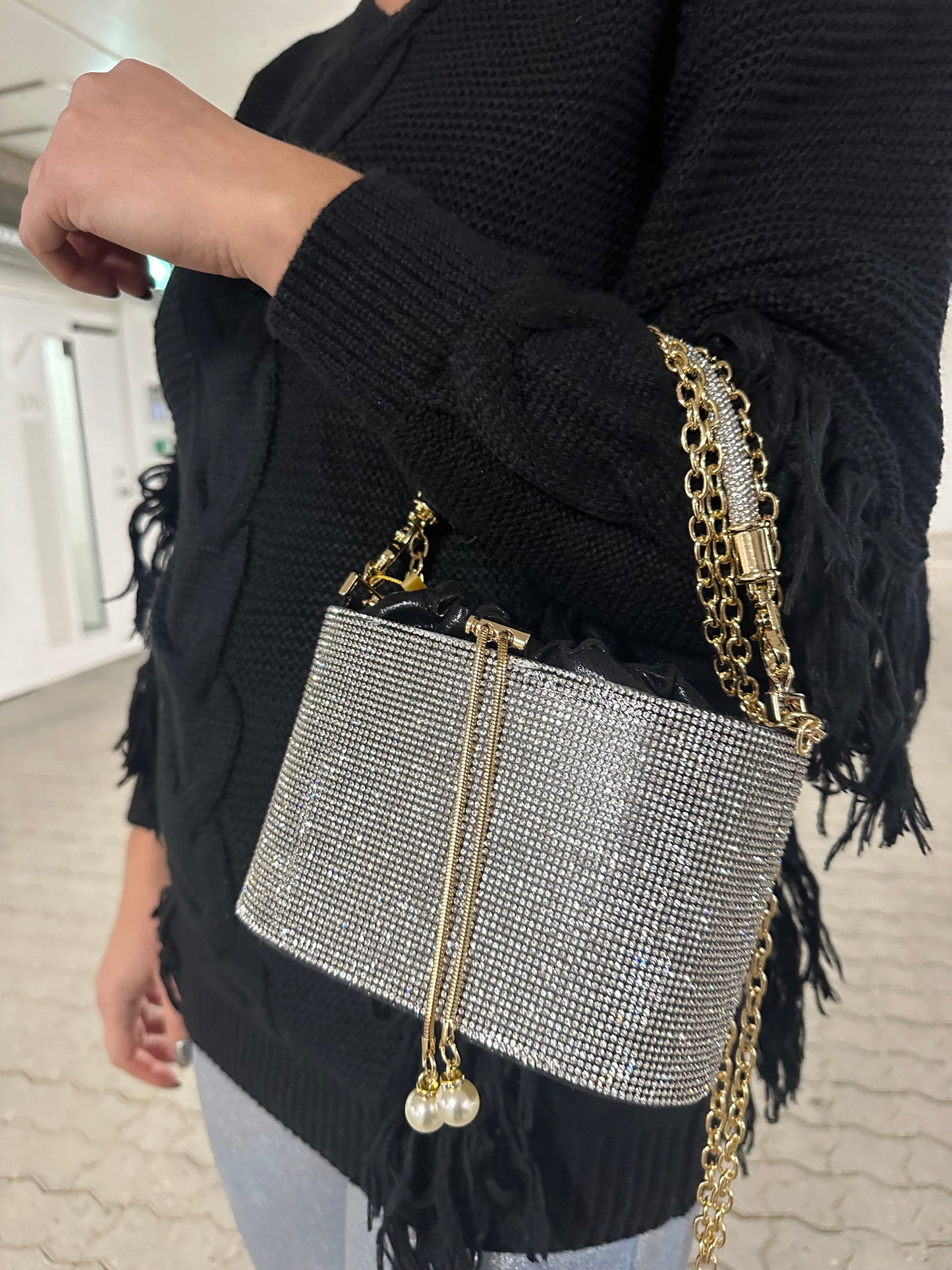 Carrie Crystal clutch