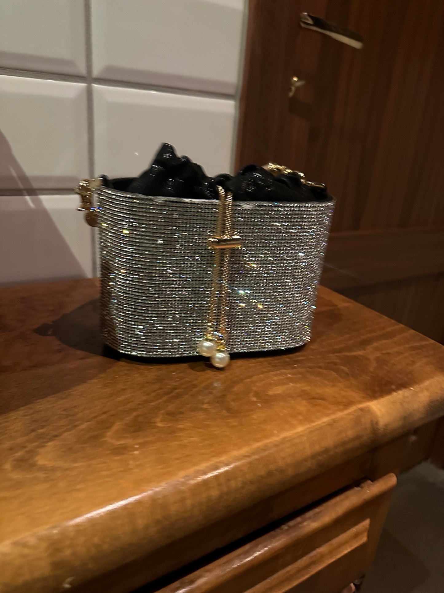 Carrie Crystal clutch